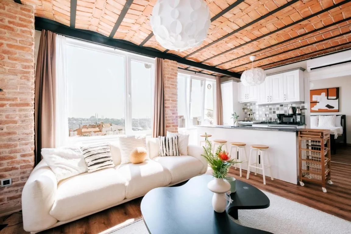 Image of Flat w City View Near Galata Tower in Istiklal Ave