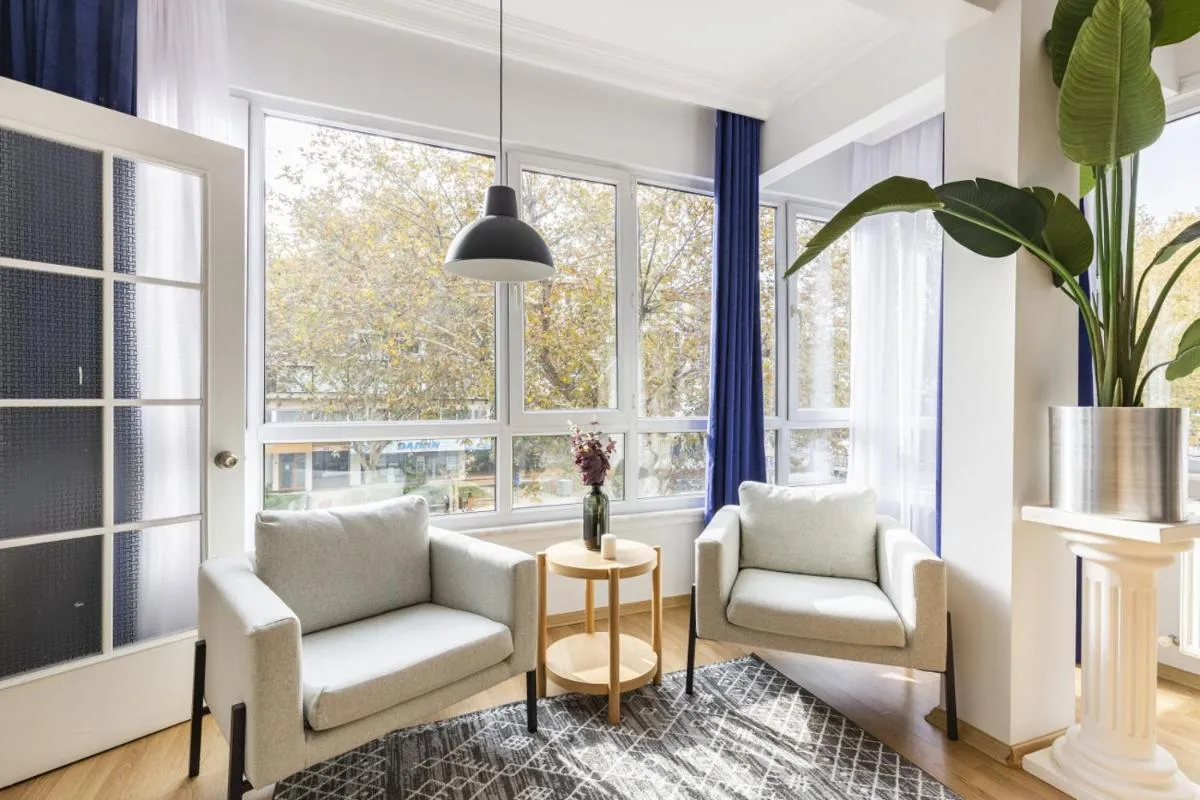 Image 2 of Sleek Flat w Balcony 8 min to Coast on Bagdat Ave