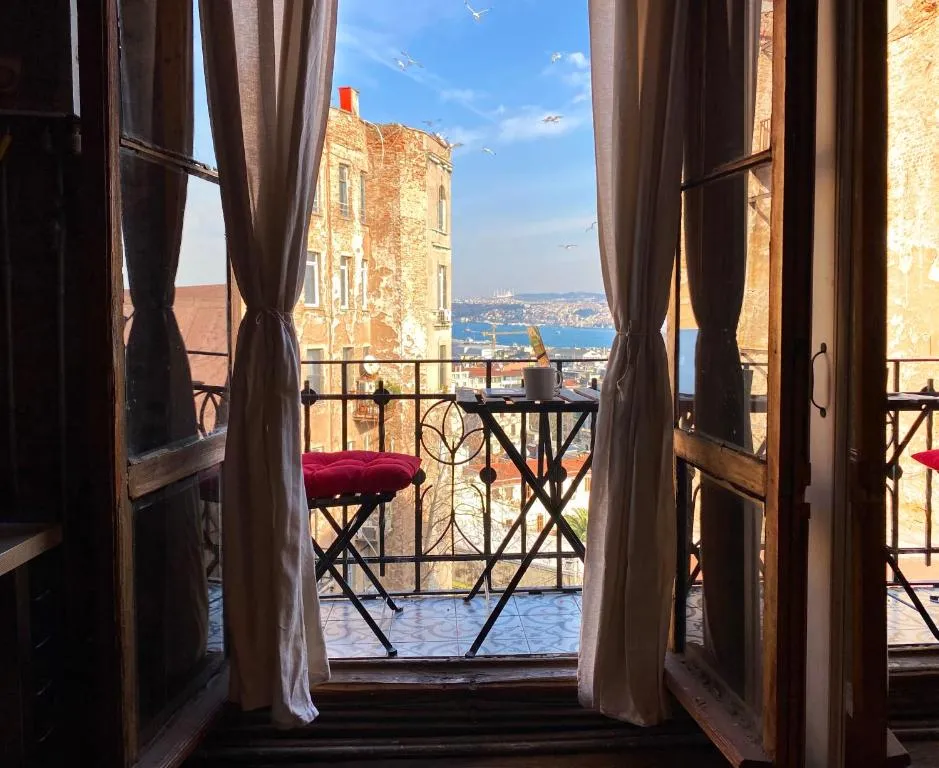 Image of Entire Apartment with Amazing Seaview Terrace Near Galata Tower