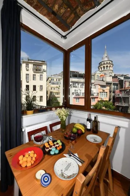 Image 3 of Galata Tower Modern Apartment Balcony Beautiful View