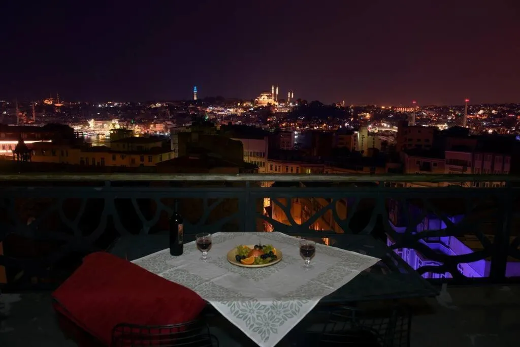 Image 1 of Galata Tower Modern Apartment Balcony Beautiful View