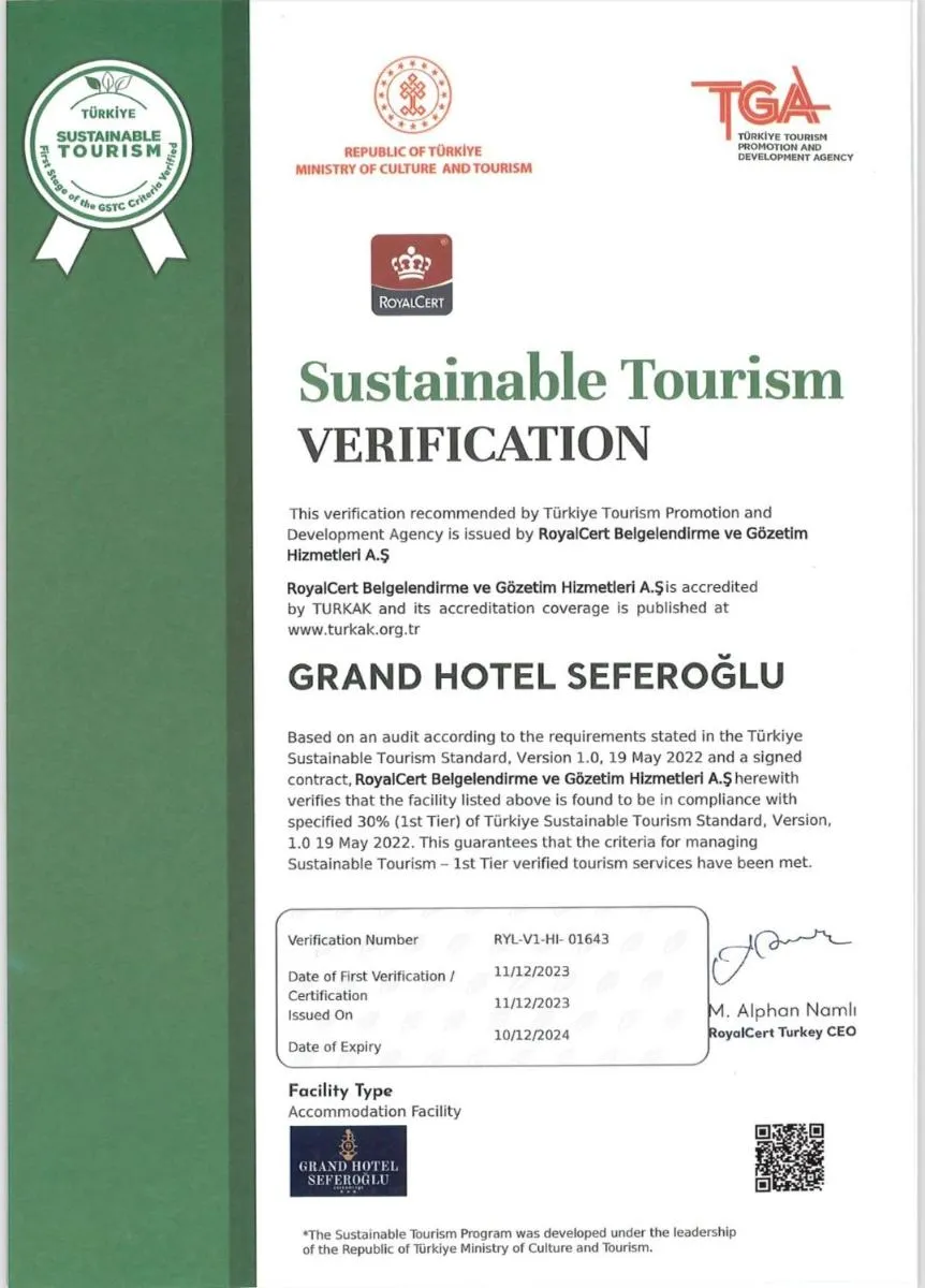 Image 4 of Grand Hotel Seferoğlu
