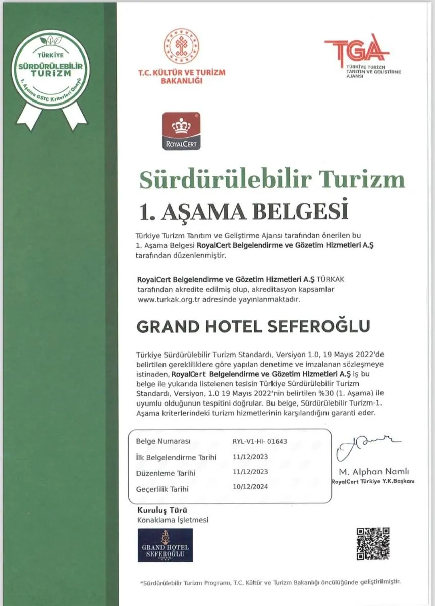Image 3 of Grand Hotel Seferoğlu