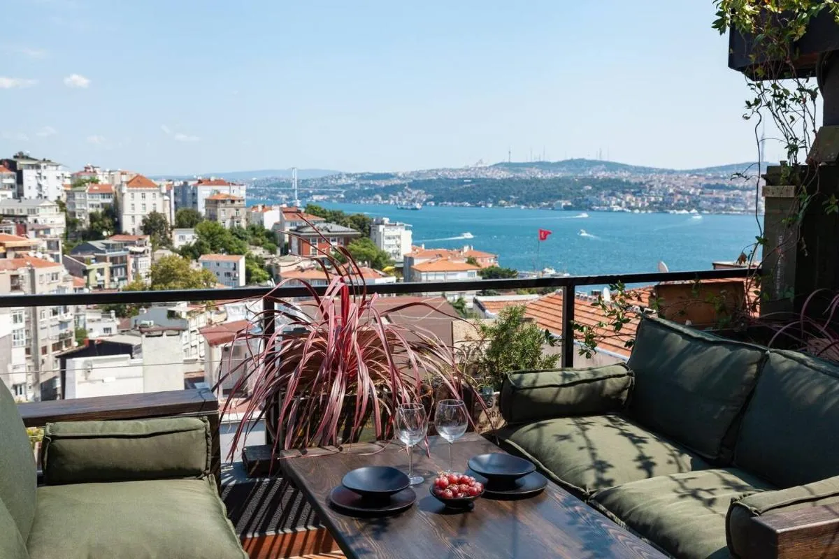 Image 1 of Panoramic Sea View Loft with Terrace BBQ