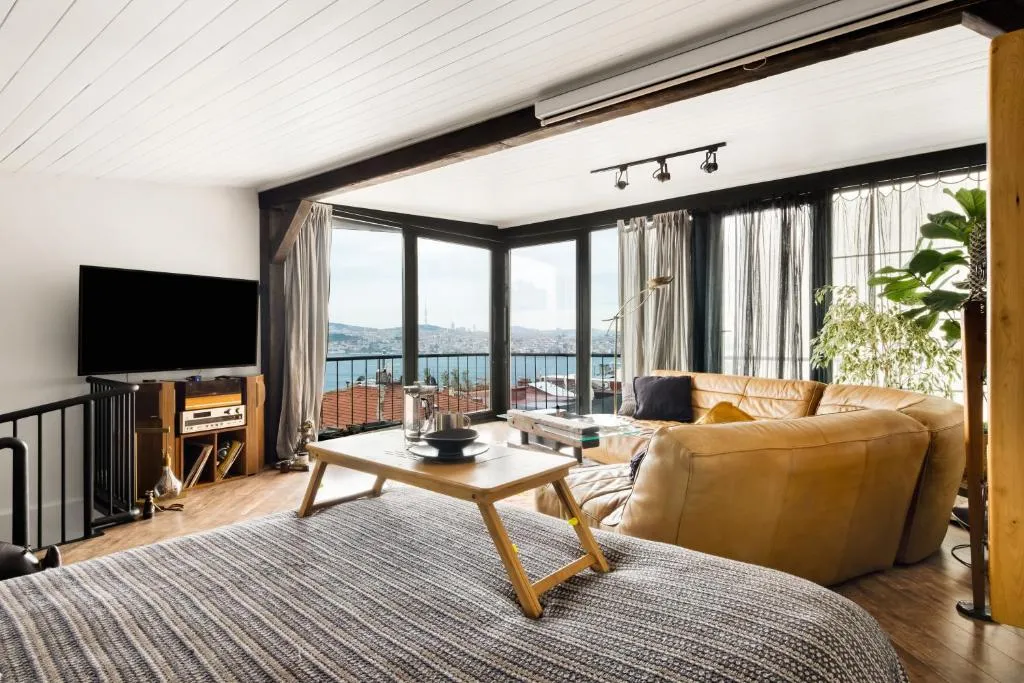 Image of Panoramic Sea View Loft with Terrace BBQ